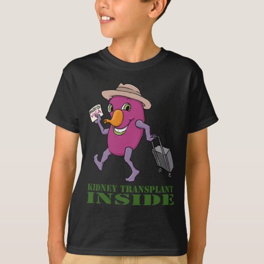 Nieren-Transplantation nach innen T-Shirt (Vorderseite)