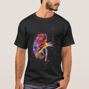 Nierenabschnitt, Anatomie beim Menschen, Urologie, T-Shirt