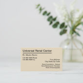 Nierenärztliche Bemühungen doktor-Kidney Visitenkarte (Stehend Vorderseite)