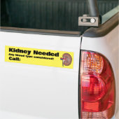 Nierenbedarf Autoaufkleber (Auf Lkw)