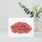 Nierenbohnen Postkarte (Stehend Vorderseite)