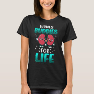 Nierenbuddies für das Bewusstsein der Organspende T-Shirt