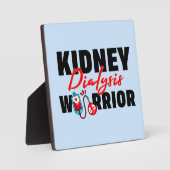 Nierendialyse Warrior Nierenerreger Fotoplatte (Vorderseite)