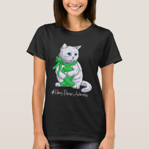 Nierenerkrankung Bewusstseinsmonat Grüne Schleife  T-Shirt