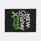 Nierenerkrankung Erwachsenenbildung Pat Fleecedecke (Vorderseite (Horizontal))