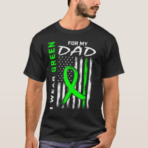 Nierenerkrankung Grüner Vater Hirnhautentzündung T-Shirt