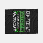 Nierenerkrankung kann mich nicht davon abhalten, P Fleecedecke (Vorderseite (Horizontal))