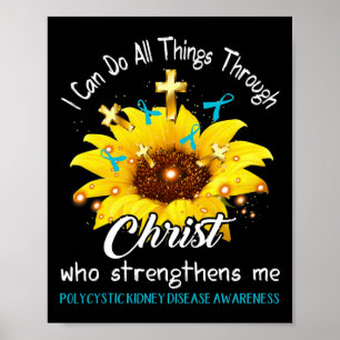 Nierenerkrankung Krieger ich kann alles tun Poster