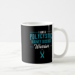 Nierenerkrankung Pkd Warrior Pckd Bewusstsein Aqua Kaffeetasse