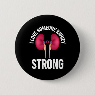 Nierenerkrankung Shirt Button