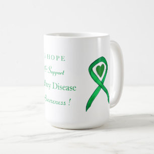 Nierenerkrankungen Der Kaffee-Cup mit dem Band Kaffeetasse