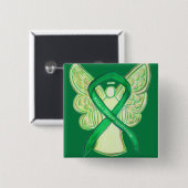 Nierenerkrankungen Sensibilisierung für grüne Butt Button (Vorne & Hinten)