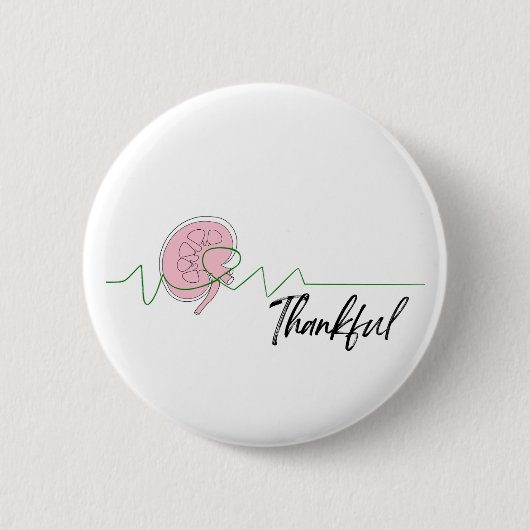 Nierenknopf Button (Vorderseite)