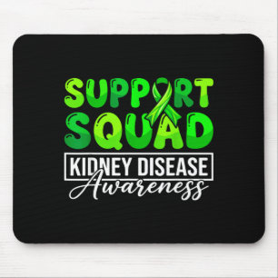 Nierenkrankheit Bewusstsein Unterstützungsteam Kra Mousepad