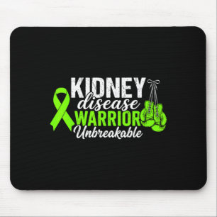 Nierenkrankheit Krieger unzerbrechliche Nierenkran Mousepad