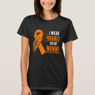 Nierenkrebs-Bewusstseins-Unterstützung Orange Band T-Shirt