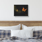 Nierenkrebs-Butterfly Leinwanddruck (Insitu (Schlafzimmer))