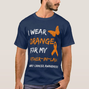 Nierenkrebs, den ich für mein Vaterinschloss trage T-Shirt