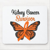 Nierenkrebs-ÜBERLEBEN Mousepad (Vorne)