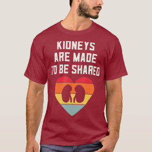 Nierenspender Nierentransplantation Nephrologie Nu T-Shirt