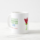 NIERENTRANSPLANT KAFFEETASSE (Vorderseite Links)