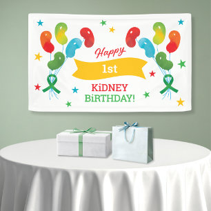 Nierentransplantation Geburtstag im benutzerdefini Banner