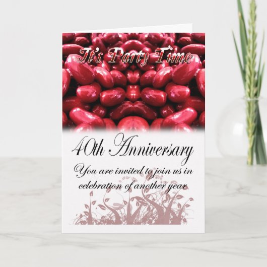 Nierentransplantation Jubiläum Party Einladung (Vorderseite)