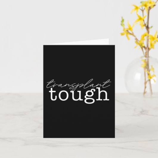 Nierentransplantation Meme 1 Karte (Gelbe Blume)