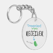 Nierentransplantation New Bean Schlüsselanhänger (Vorderseite links)