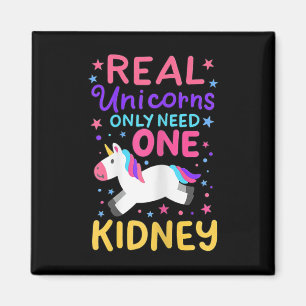 Nierentransplantation Nierenchirurgie Cute Unicorn Magnet