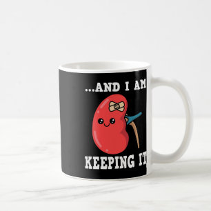 Nierentransplantation Nierenerkrankung Nierenspend Kaffeetasse