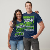 Nierentransplantation Organspender dankbar T-Shirt (Unisex)