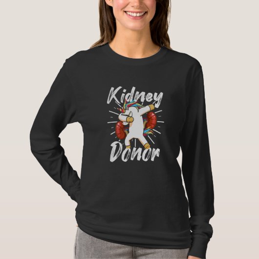 Nierentransplantation Spender Einhorn Operation Er T-Shirt (Vorderseite)