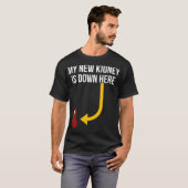 Nierentransplantation spendet meinen neuen, lustig T-Shirt (Vorne ganz)
