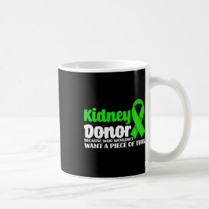 Nierentransplantatspender Spaß und Operation Kaffeetasse