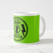 Nierentransplantatübersiedlung Jumbo-Tasse (Vorderseite Rechts)