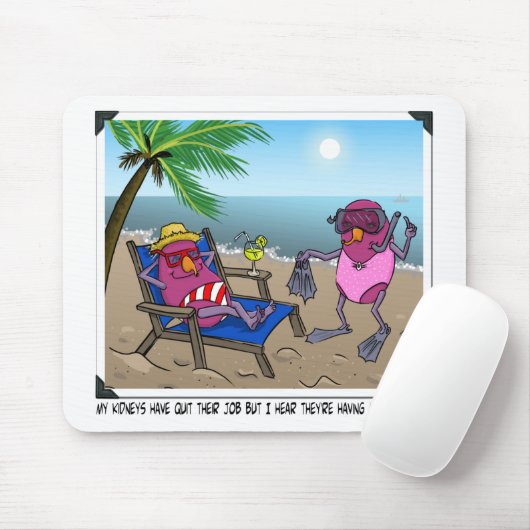 Nierenversagen Spaß Mousepad (Mit Mouse)