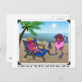 Nierenversagen Spaß Postkarte (Vorne/Hinten)