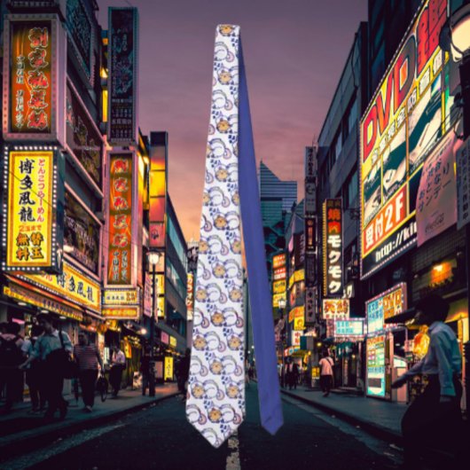 Nieselregen Unicorat Katzen Krawatte