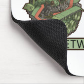 Niet kämpft Mausunterlage Mousepad (Ecke)