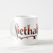 Niethalf mit Text Kaffeetasse (Vorderseite Links)