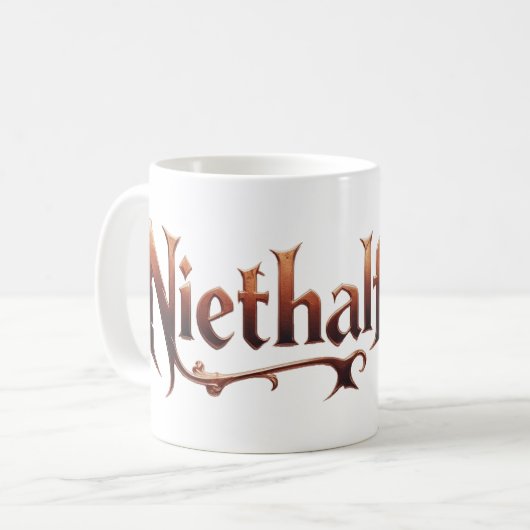 Niethalf mit Text Kaffeetasse (Vorderseite Links)