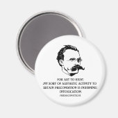 Nietzche - Intoxikation Magnet (Vorderseite/Rückseite)