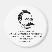 Nietzche - Intoxikation Magnet (Vorne)