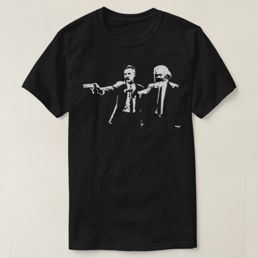 Nietzche und Marx T-Shirt (Design vorne)