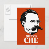 Nietzs-Che Postkarte (Vorne/Hinten)