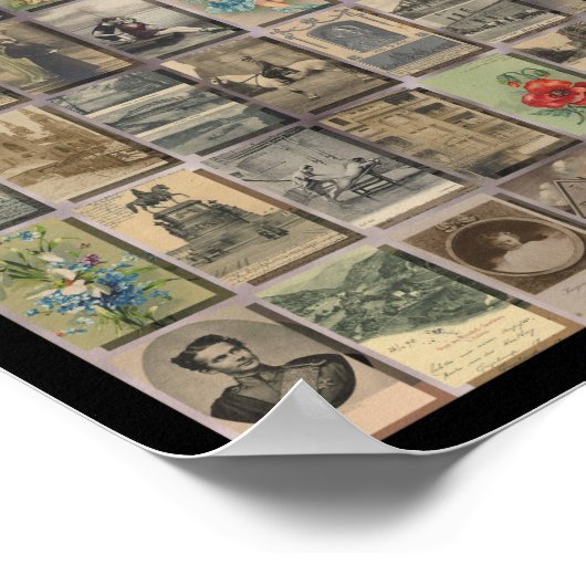 Nietzsche 24x24 in 3D Poster (Ecke)