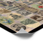 Nietzsche 24x24 in Ovals Poster (Ecke)