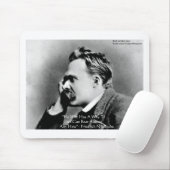 Nietzsche "A Why" Wisdom Quote Geschenke & Cards Mousepad (Mit Mouse)