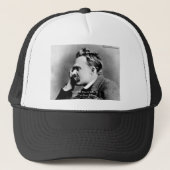 Nietzsche "A Why" Wisdom Quote Geschenke & Cards Truckerkappe (Vorderseite)